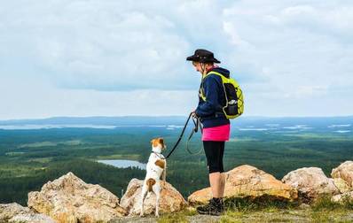 Finnland mit Hund